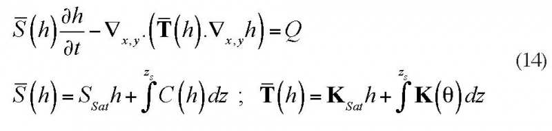 Équation 14