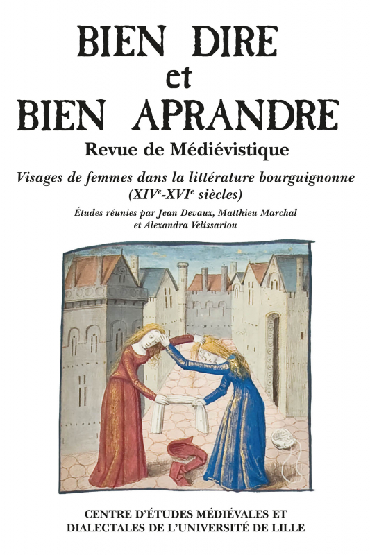 Couverture. Visages de femmes dans la littérature bourgignonne. 2021