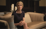Fig. 1 Robin Wright as Claire Underwood in “Chapter 1”, House of Cards, season 1, episode 1 (2013)