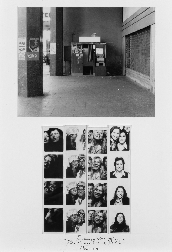 Franco Vaccari, Photomatic d’Italia, 1972-1974