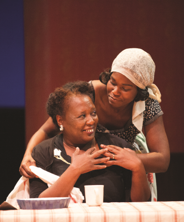 Edris Cooper-Anifowoshe as Miss Agatha, Kehinde Koyejo as Alona
