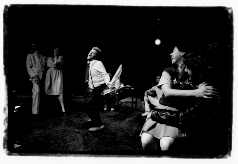 Figures 1 & 2: Gente di plastica (2001) by Pippo Delbono. Photo: Compagnia Pippo Delbono.