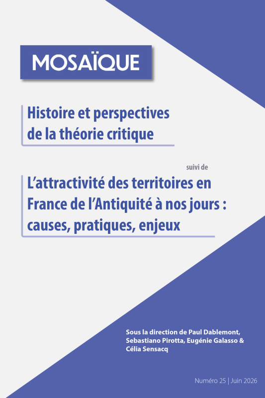 Couverture Mosaïque 25 | 2026