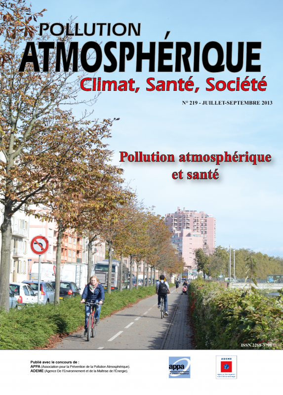 Couverture du numéro 219